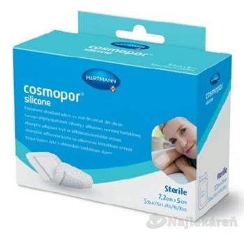 Cosmopor Silicone 7,2 x 5 cm 5 ks