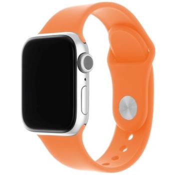 FIXED Silicone Strap SET pre Apple Watch 42/44/45/Ultra 49mm oranžový (FIXSST-434-OR)