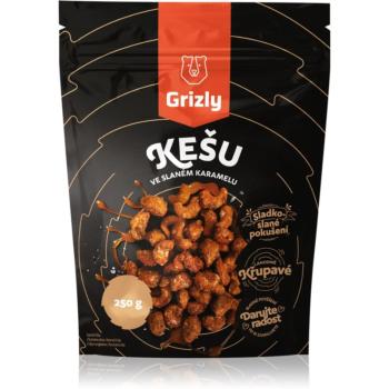 Grizly kešu oriešky v slanom karameli orechy v poleve 250 g