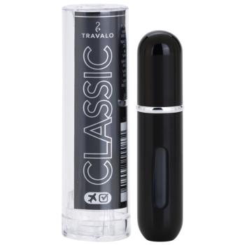 Travalo Classic plniteľný rozprašovač parfémov unisex Black 5 ml