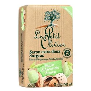 LE PETIT OLIVIER Extra Mild Soap – Sweet Almond Oil 250 g (3549620005608)