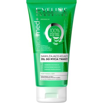 Eveline Cosmetics FaceMed+ hydratačný čistiaci gél s aloe vera 150 ml