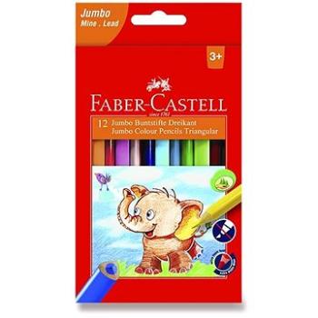 Faber-Castell Extra JUMBO 12 farieb (116501)