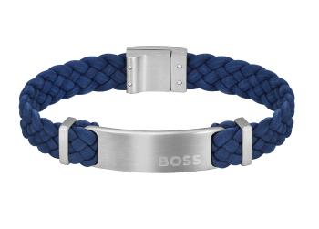 Hugo Boss Fashion pánsky semišový náramok Dylan 1580609 19 cm