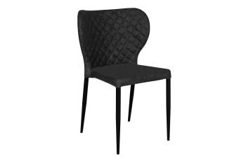 Norddan 25828 Dizajnová jedálenská stolička Landers čierna 