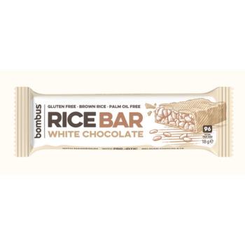 BOMBUS Rice bar biela čokoláda 18 g