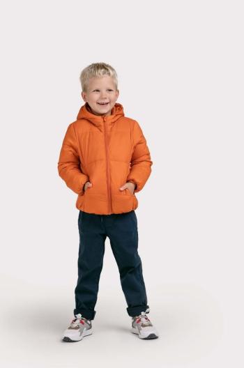 Detská bunda Coccodrillo oranžová farba