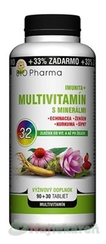 Bio Pharma Multivit. s mineralmi 120 tabliet