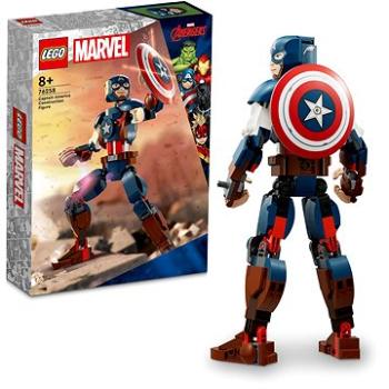 LEGO® Marvel 76258 Zostaviteľná figúrka: Captain America (5702017419749)