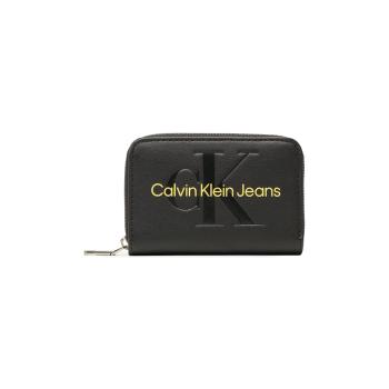 Calvin Klein Jeans  SCULPTED MED ZIP AROUND MONO K60K607229  Peňaženky Čierna