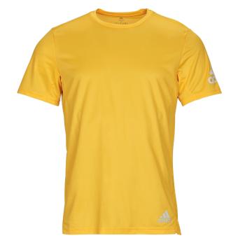 adidas  RUN IT TEE M  Tričká s krátkym rukávom Žltá