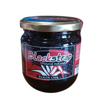 Health link BIO Blackstrap Trstinová melasa, 360 ml