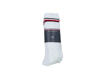 Tommy Hilfiger  Športové ponožky ICONIC X6  Biela
