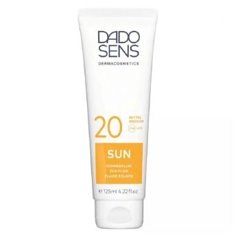 DADO SENS Sun Opaľovací fluid proti slnečným alergiám SPF 20 125 ml