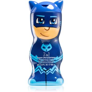 Air Val PJ Masks Catboy sprchový gél a šampón 2 v 1 pre deti 400 ml