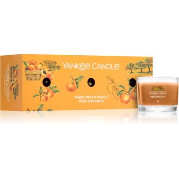 Yankee Candle Farm Fresh Peach darčeková sada Signature