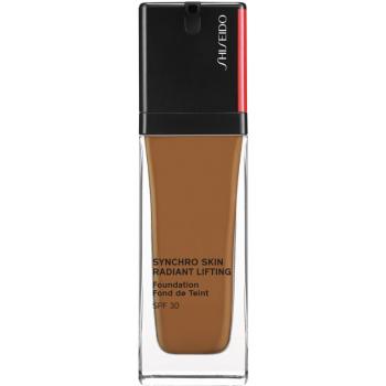 Shiseido Synchro Skin Radiant Lifting Foundation rozjasňujúci liftingový make-up SPF 30 odtieň 510 Suede 30 ml