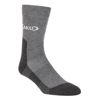 Ponožky Aku Trek Low Light grey/grey XL (45-47)