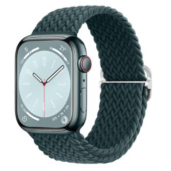 BStrap Elastic Nylon remienok na Apple Watch 38/40/41mm, rainforest green (SAP013C21)