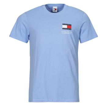 Tommy Jeans  TJM SLIM ESSENTIAL FLAG TEE EXT  Tričká s krátkym rukávom Modrá