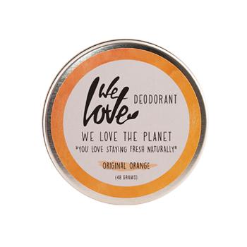 WE LOVE THE PLANET Prírodný krémový deodorant Original Orange 48 g