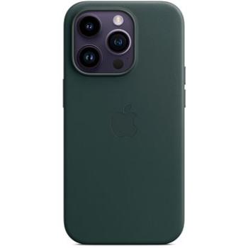 Apple iPhone 14 Pro Kožený kryt s MagSafe píniovo zelený (MPPH3ZM/A)