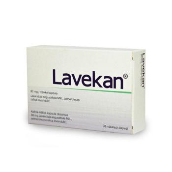 LAVEKAN 80 mg mäkké kapsule 14 ks