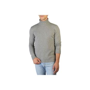 100% Cashmere  Jersey roll neck  Svetre Šedá