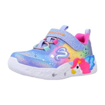 Skechers  UNICORN CHARMER-TWILIGHT DR  Módne tenisky Modrá