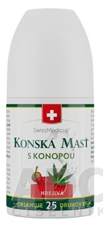 SwissMedicus Konská masť s konopou hrejivá 90 ml