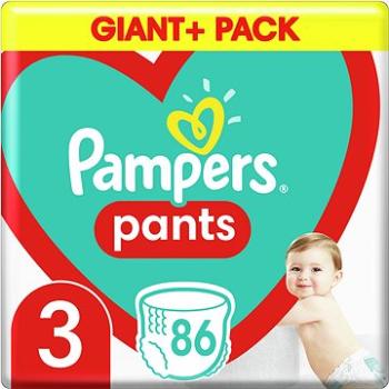 PAMPERS Pants veľ. 3, Gaint Pack 86 ks (8006540067833)