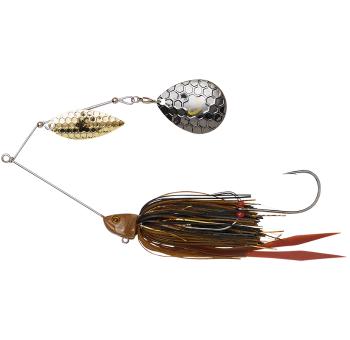 Savage gear blyskáč da bush spinnerbait sinking motor oil - 16 cm 32 g