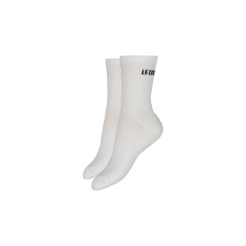 Le Coq Sportif  ESS CHAUSSETTES HAUTE X2  Ponožky Biela