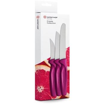 Wüsthof Nože na zeleninu, sada 3 ks, ružové (1065370201)