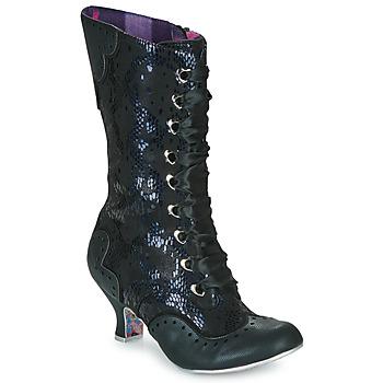 Irregular Choice  Čižmy do mesta CHIMNEY SMOKE  Čierna