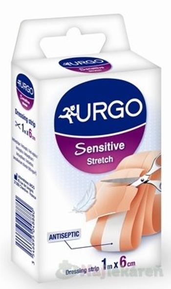 URGO Sensitive Stretch náplasť na citlivú pokožku 1mx6cm  1ks