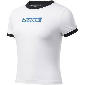Reebok Sport  Tričká s krátkym rukávom Training Essentials Linear Logo Tee  Biela