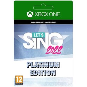 Lets Sing 2022: Platinum Edition – Xbox Digital (G3Q-01294)