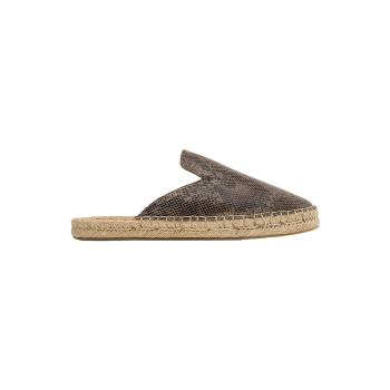 Paez  Mule W - Print Snake Brown  Espadrilky Hnedá