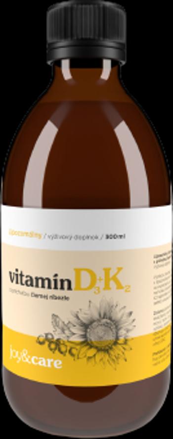 Joy&care Lipozomálny vitamín D3+K2 s príchuťou čiernej ríbezle, 2000 IU 300 ml