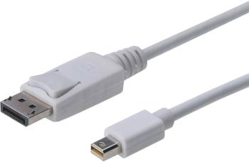 Digitus Mini-DisplayPort / DisplayPort káblový adaptér #####Mini DisplayPort Stecker, #####DisplayPort Stecker 1.00 m bi