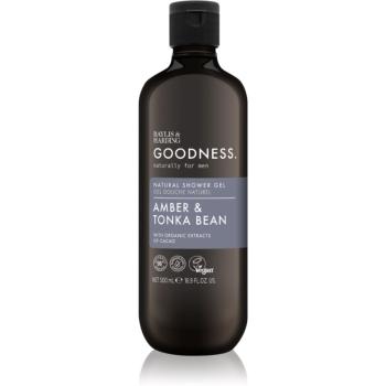 Baylis & Harding Goodness Amber & Tonka Bean sprchový gél pre mužov 500 ml