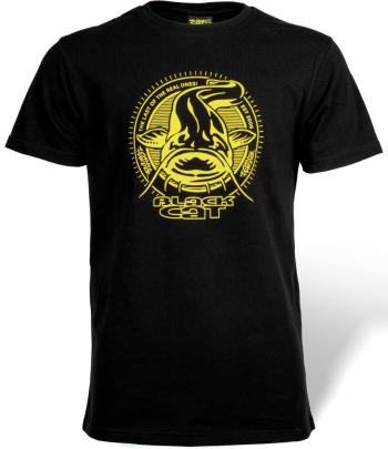 Black cat tričko established collection t-shirt - veľkosť xxxl