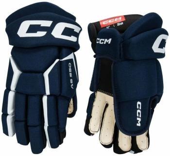 CCM Hokejové rukavice Tacks AS 550 SR 14 Navy/White