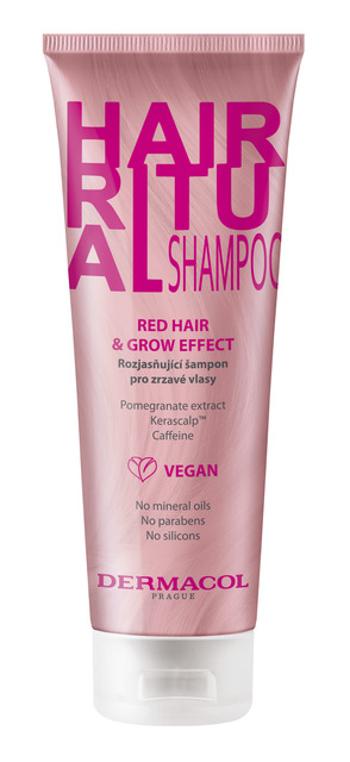 Dermacol HAIR RITUAL šampón na vlasy pre ryšavé vlasy