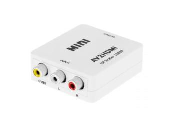 HDMI prevodník 3x RCA zásuvka - HDMI výstup