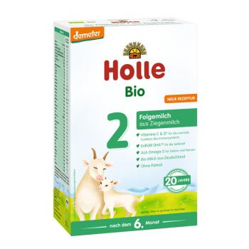 HOLLE BIO Mlieko následné kozie dojčenské 2 pre deti od 6. mesiaca, 400 g