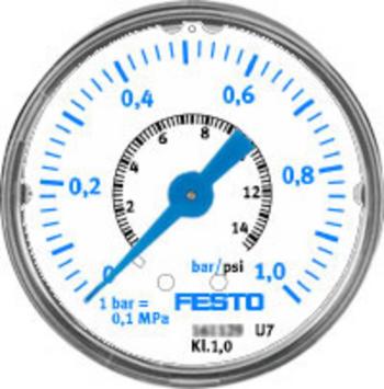 FESTO manometer 161126 MAP-40-1-1/8-EN  0 do 1 bar  1 ks