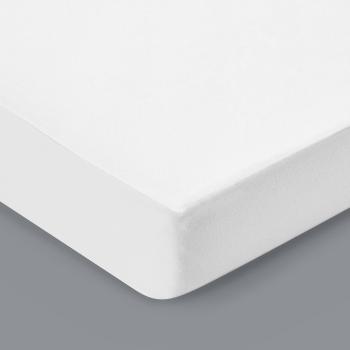 Blancheporte Meltonová absorpčná ochrana matraca 200g/m2, hĺbka rohov 30 cm biela 120x190cm