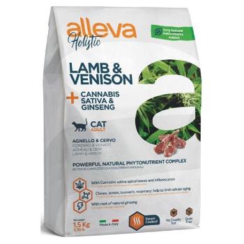 ALLEVA Holistic Adult Lamb&Venison granule pre mačky 1,5 kg